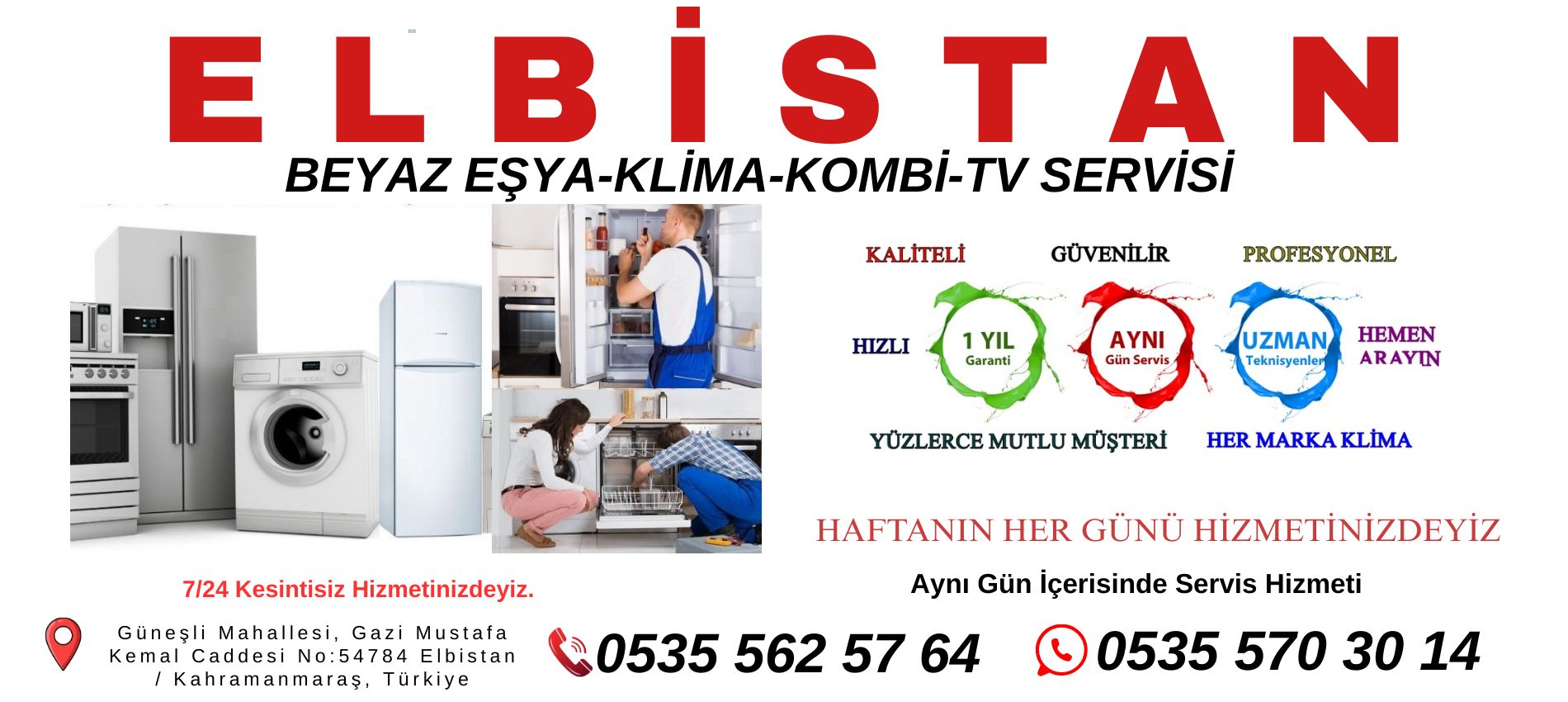 Elbistan Beyaz Eşya